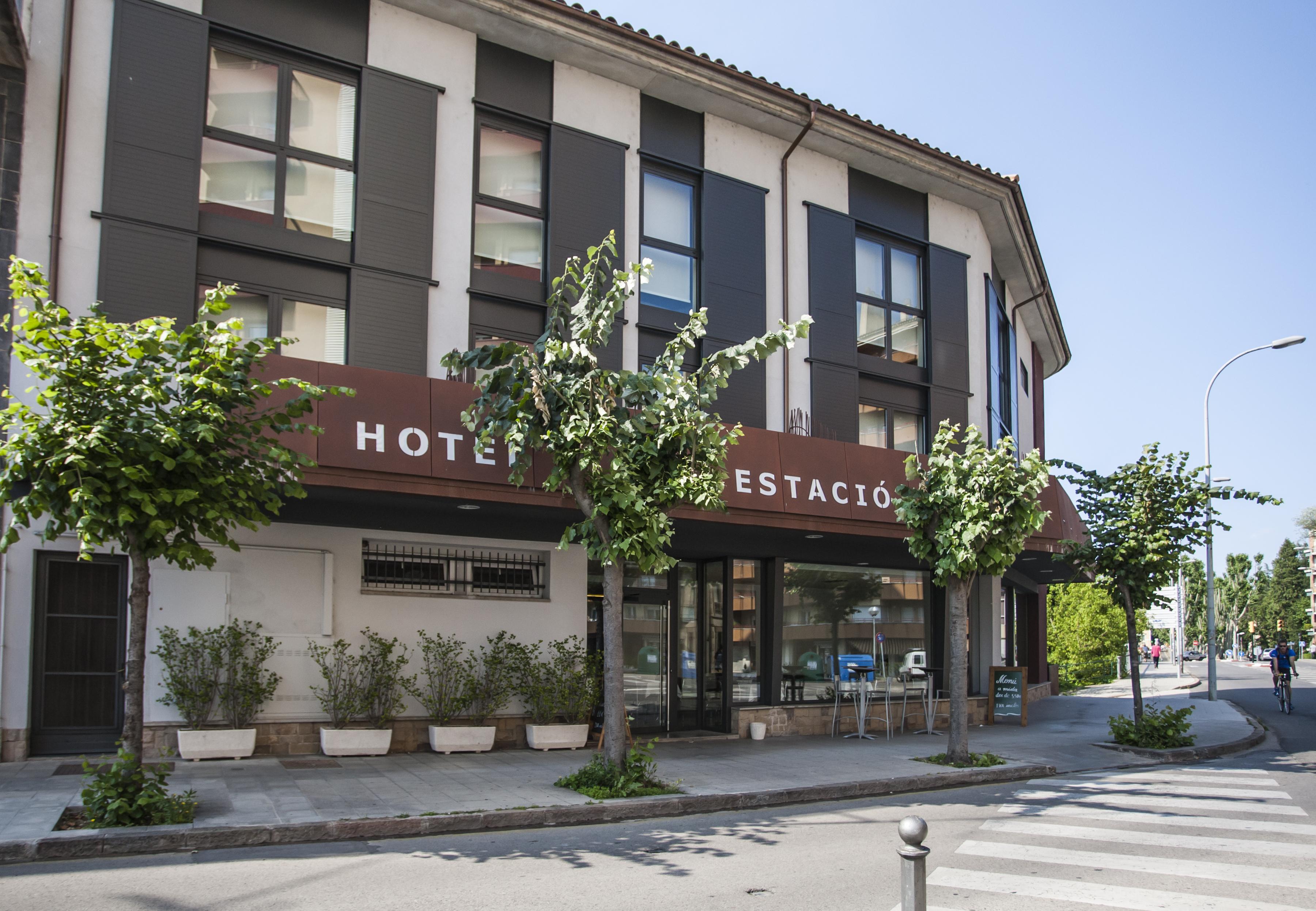 Hotel Estació Olot Exterior foto