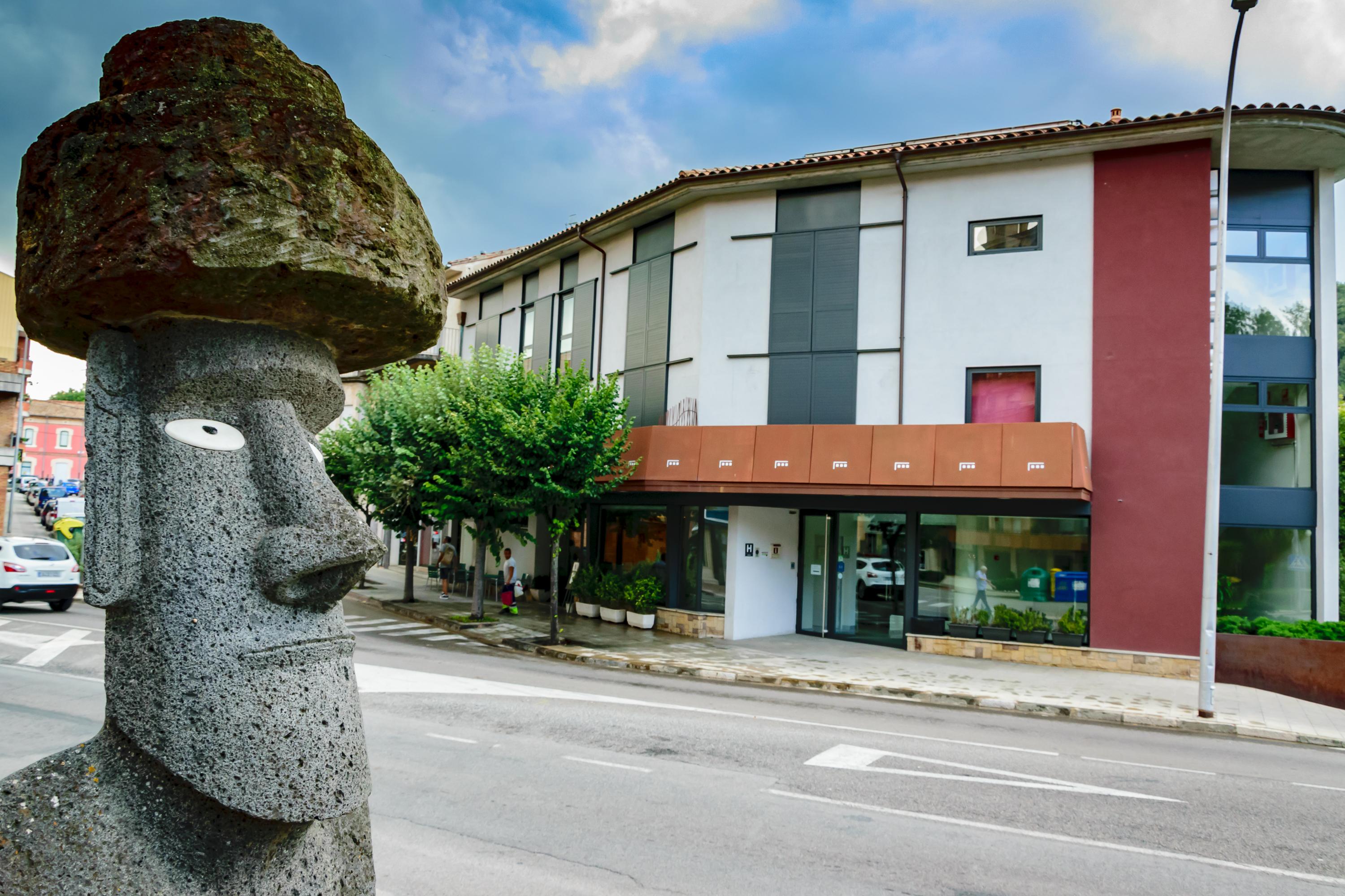 Hotel Estació Olot Exterior foto